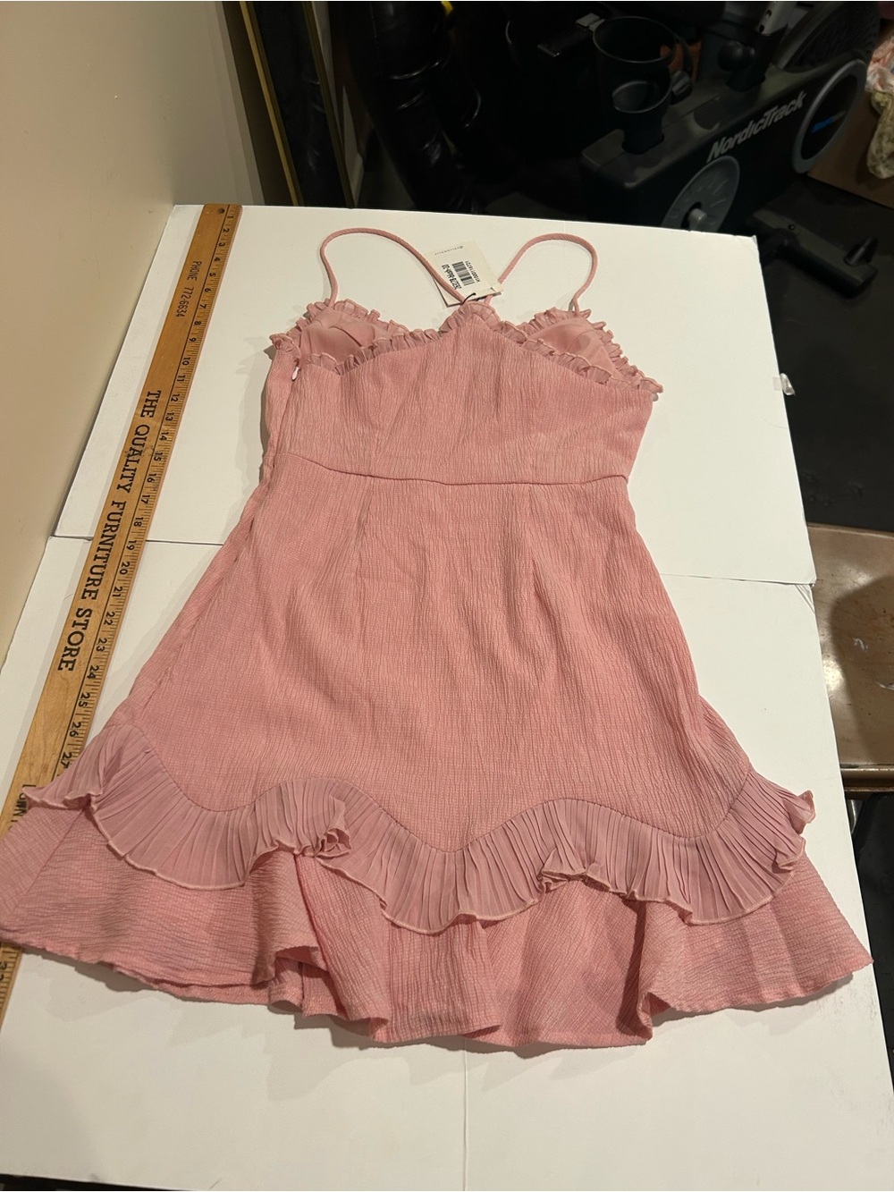 Hello Molly Pink Ruffle Sundress - Picture 7 of 7
